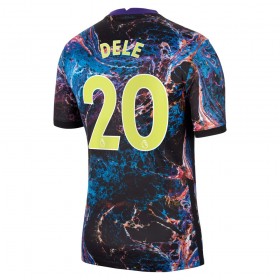 Jalkapallo Pelipaidat Tottenham Hotspur Dele Alli 20 Vieraspaita 2021-2022 Lyhythihainen